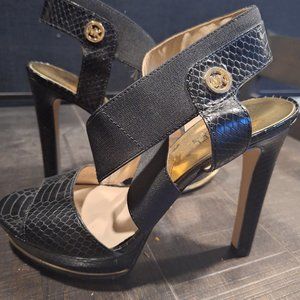 Michael kors black heels